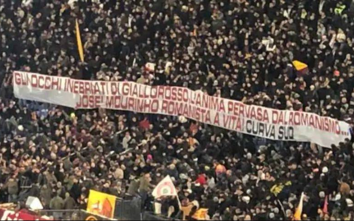 穆里尼奧感激球迷支持：為“終身羅馬主義者”而戰(zhàn)取勝！